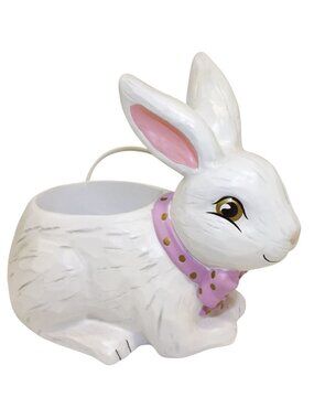 Scentsy Easter Bunny Ceramic Electric Wax Warmer With Cord & On Off Switch